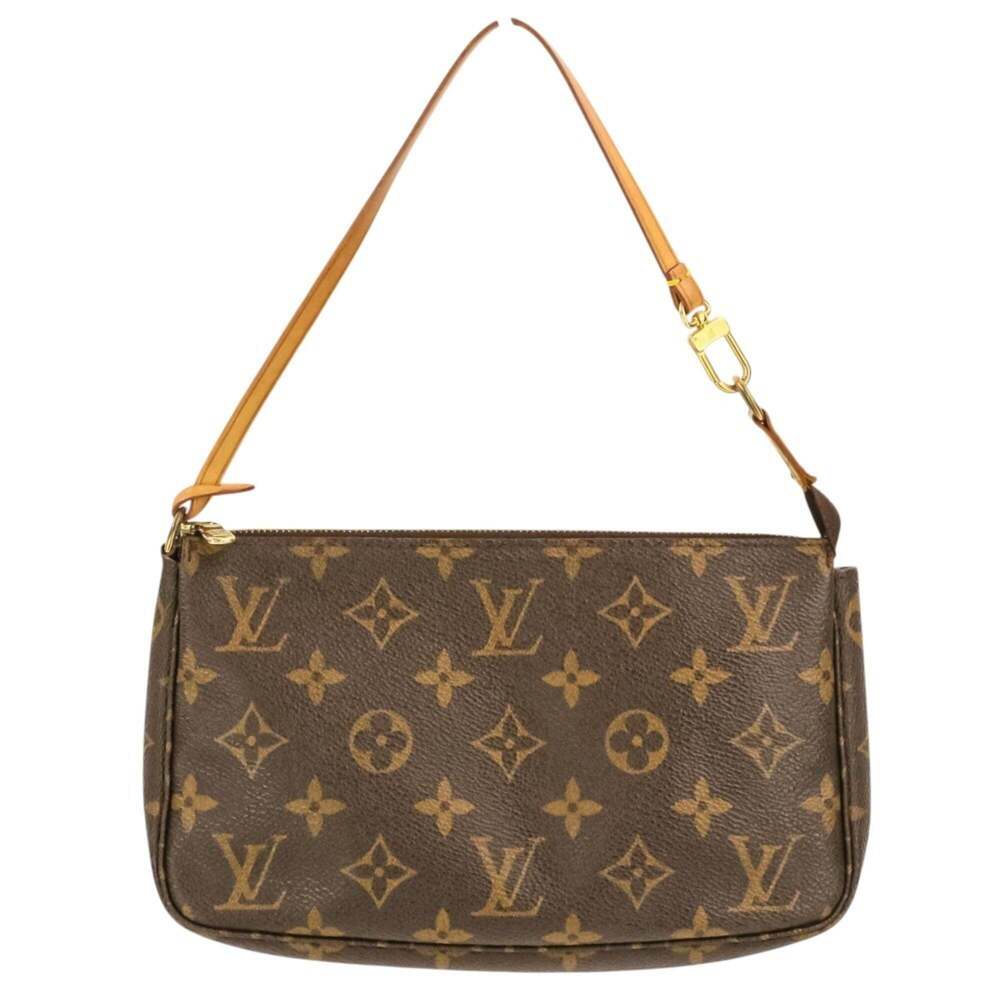 LOUIS VUITTON Brown Monogram Pochette Pouch - Picture 2 of 16